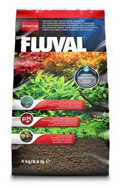 Fluval Stratum 2 кг - питательный грунт для креветок и растений - фото 1 - id-p78612471