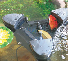 Скиммер для пруда плавающий SunSun CSP-2500 со встроенным аэратором и фонтаном