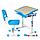 Парта трансформер + стул  Fun Desk Piccolino Парта школьная с регулировкой высоты, фото 2