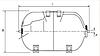 Гидроаккумулятор GREENPUMP 50 литров горизонтальный, фото 2