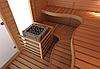 Сауна в сборе SAWO 1420LS интерьер WAVE кедр без оборудования, фото 5