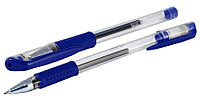 Ручка гелевая, синяя, автоматическая, PROFF