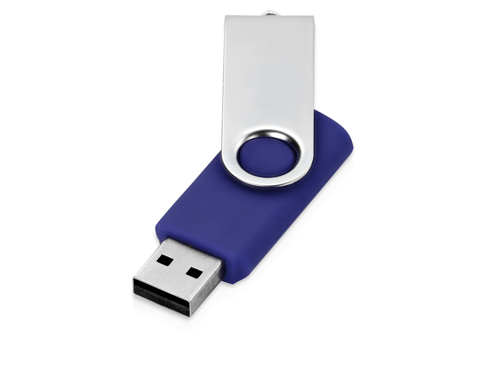 Флеш-карта USB 2.0 16 Gb Квебек, синий - фото 2 - id-p78635745
