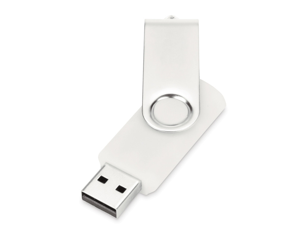 Флеш-карта USB 2.0 16 Gb Квебек, белый - фото 2 - id-p78635746