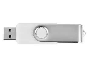 Флеш-карта USB 2.0 16 Gb Квебек, белый, фото 3