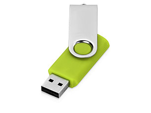 Флеш-карта USB 2.0 8 Gb Квебек, зеленое яблоко, фото 2