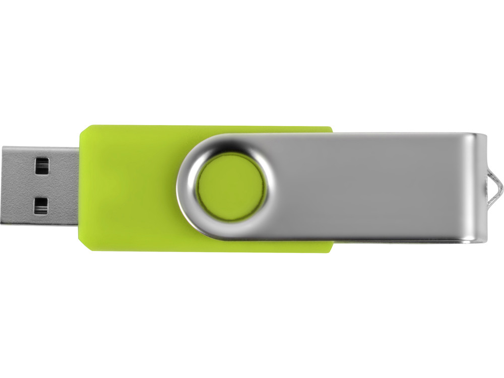 Флеш-карта USB 2.0 8 Gb Квебек, зеленое яблоко - фото 4 - id-p78635756