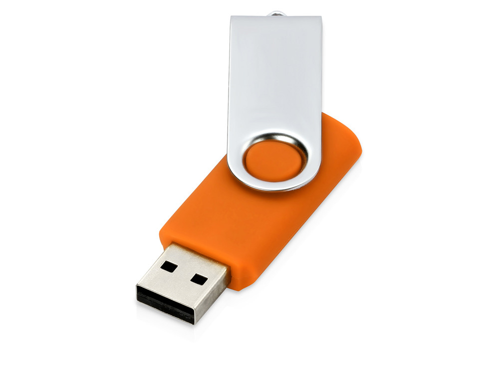 Флеш-карта USB 2.0 8 Gb Квебек, оранжевый - фото 2 - id-p78635751