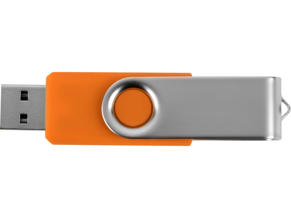 Флеш-карта USB 2.0 8 Gb Квебек, оранжевый - фото 4 - id-p78635751