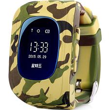 Детские умные часы Smart baby watch Q50 (хаки), фото 3