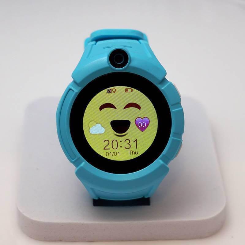 Умные детские часы SmartBabyWatch Q360 (синий) - фото 4 - id-p78643780