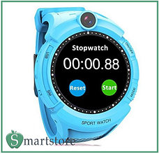 Умные детские часы SmartBabyWatch Q360 (синий)