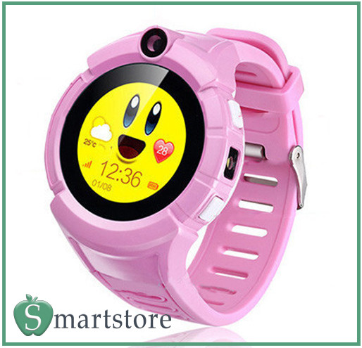 Умные детские часы SmartBabyWatch Q360 (розовый) - фото 1 - id-p78645614