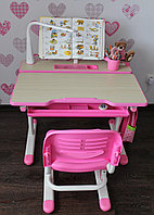 Комплект парта + стул  Fun Desk Lavoro    Комплект  детской мебели с регулировкой  высоты., фото 1