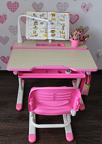Комплект парта + стул  Fun Desk Lavoro    Комплект  детской мебели с регулировкой  высоты.