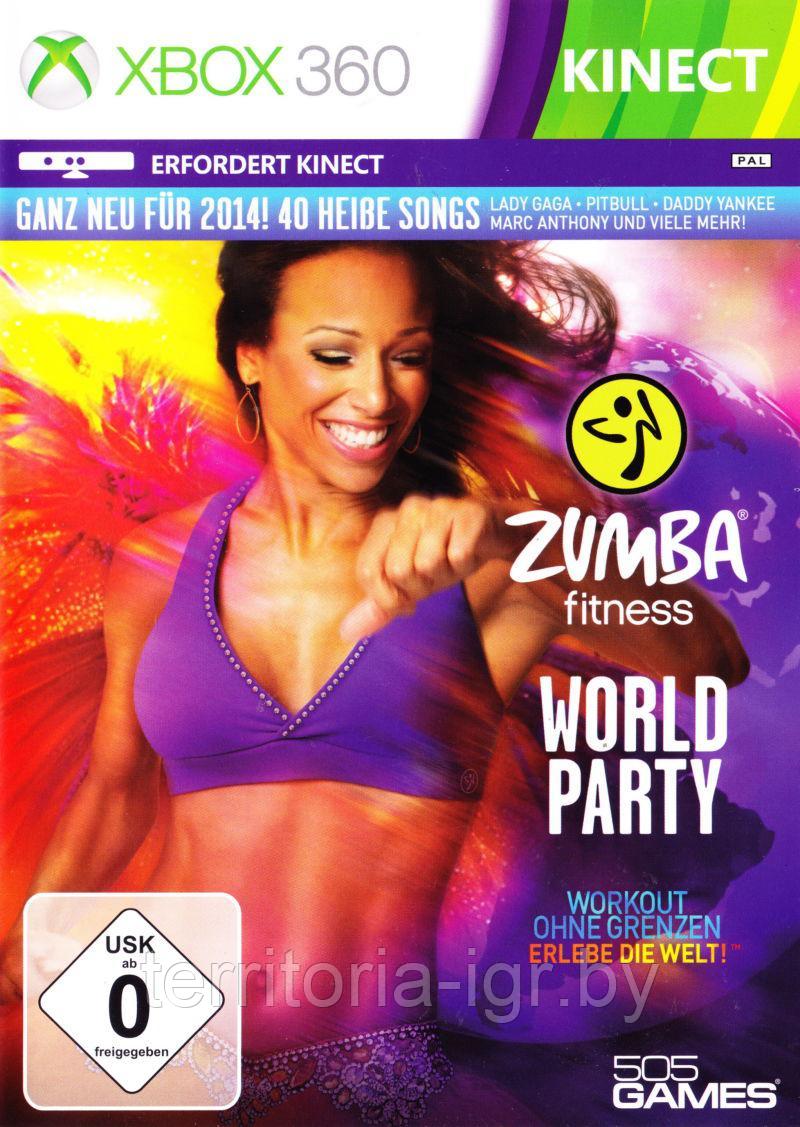 Kinect Zumba Fitness World Party LT 3.0 Xbox 360 - фото 1 - id-p73247345