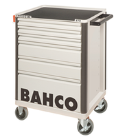 Инструментальная тележка BAHCO с 6 ящиками и защитными бортами, серая