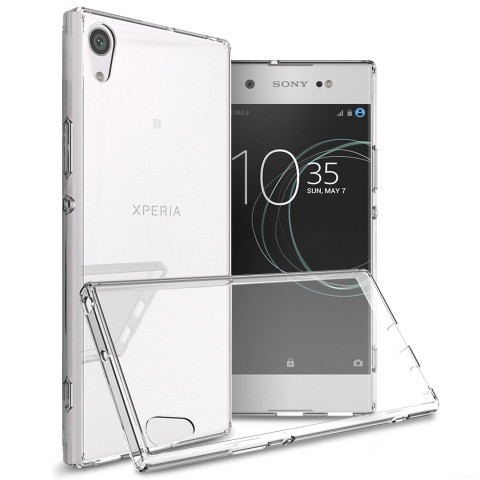 Чехол-накладка для Sony Xperia XA1 Plus (силикон) прозрачный
