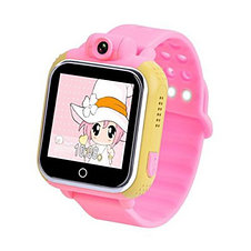 Детские умные часы Smart baby watch Q100 (розовый), фото 2