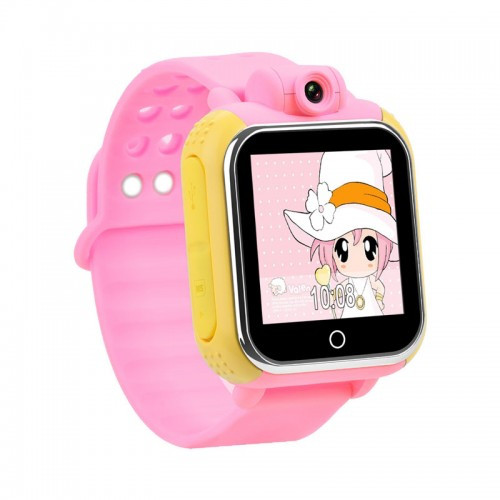 Детские умные часы Smart baby watch Q100 (розовый) - фото 3 - id-p78714364