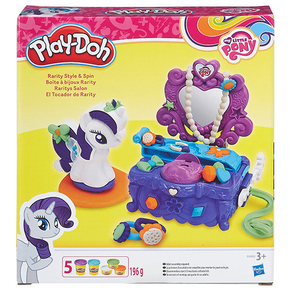 Play-Doh B3400 Игровой набор Туалетный столик Рарити - фото 1 - id-p78762151