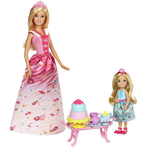 Mattel Barbie FDJ19 Барби Игровой набор - Чаепитие в Сладкограде, фото 2