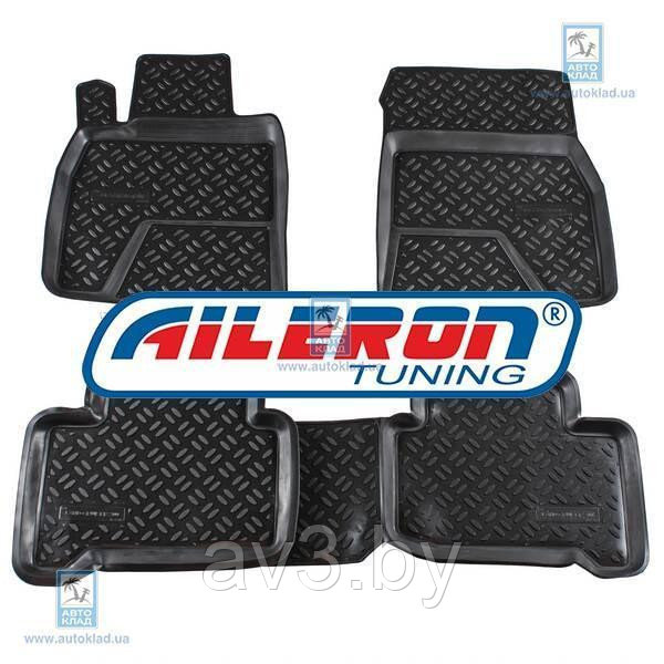 Коврики в салон Ford Ranger 2011- [60426] (1+2-й ряд) (Aileron)