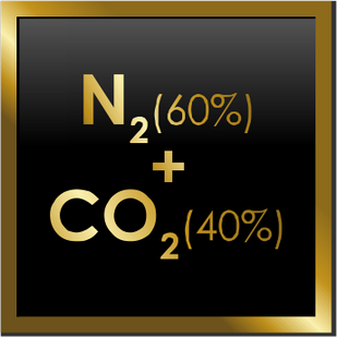 Смесь пищевая 60%N2 + 40%CO2