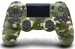 Геймпад Sony DualShock 4 Wireless Cont Green Cammo для PS4 (камуфляжный)[CUH-ZCT2E] v2 Оригинал