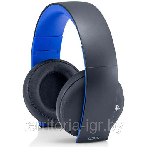 Беспроводная гарнитура для PS4 Wireless Stereo 02 Headset (черная, с поддержкой PS3 и PS Vita) - фото 3 - id-p78810979