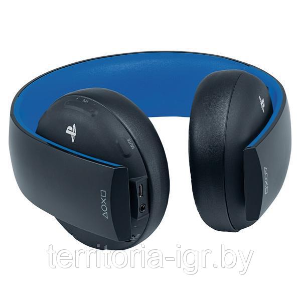 Беспроводная гарнитура для PS4 Wireless Stereo 02 Headset (черная, с поддержкой PS3 и PS Vita) - фото 4 - id-p78810979