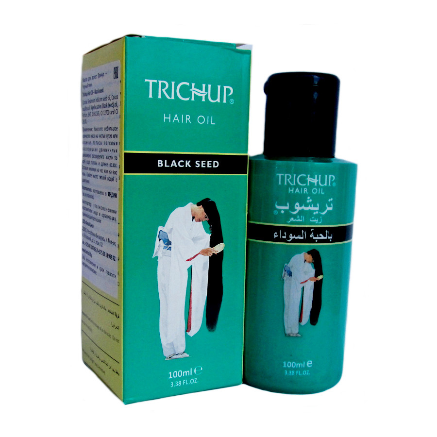 Масло для волос Тричуп с Черным тмином (Trichup Hair Oil Black Seed), 100 мл - фото 2 - id-p78791102