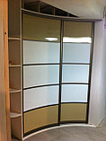 Угловой шкаф с радиусными дверями, фото 9