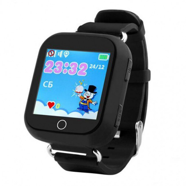 Детские умные часы Smart Baby Watch Q90 (GW200S) (черные) - фото 2 - id-p78827082