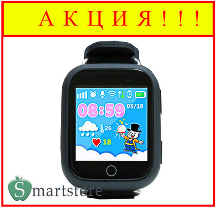 Детские умные часы Smart Baby Watch Q90 (GW200S) (черные), фото 2