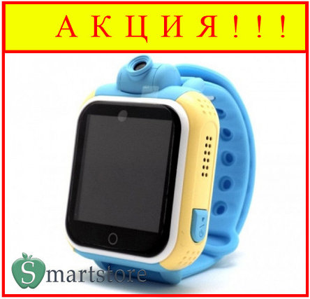 Детские умные часы Smart baby watch Q100 (синий) art1, фото 2