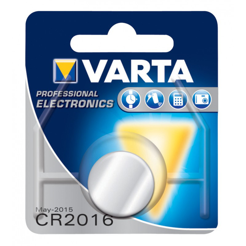 Элемент питания VARTA Lithium CR2016/1BP 1/10 - фото 1 - id-p78682967