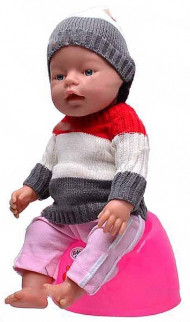 Кукла пупс Беби долл Baby Doll аналог Baby Born 9 функций 058-20 - фото 2 - id-p78840779