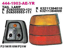 Фонарь задний правый (красно-желтый) BMW 5 E34 88-94