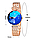 Элитные женские часы BAOSAILI Gold-Blue, фото 4