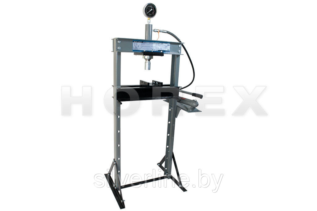 Пресс гидравлический 12Т (ручной привод) Horex HZ 01.1.012-1, фото 1