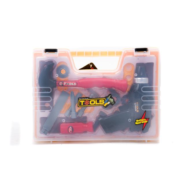 Набор игрушечных инструментов в чемодане (механическая дрель) 23 предмета T6800C - фото 1 - id-p78857183