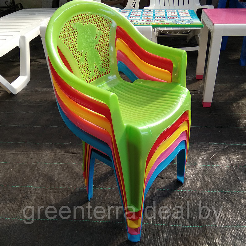 Кресло детское пластиковое - фото 5 - id-p78652352