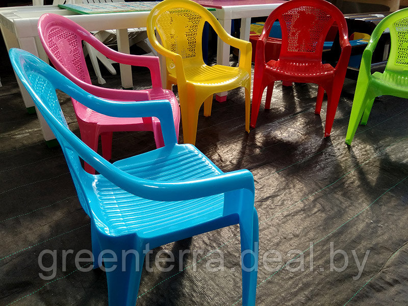 Кресло детское пластиковое - фото 4 - id-p78652352