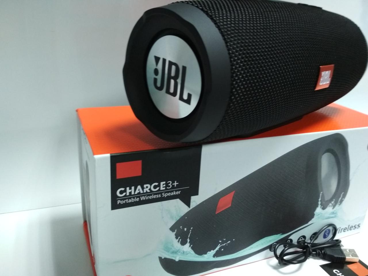 Портативная колонка JBL Charge 3+ КОПИЯ - фото 2 - id-p55857386