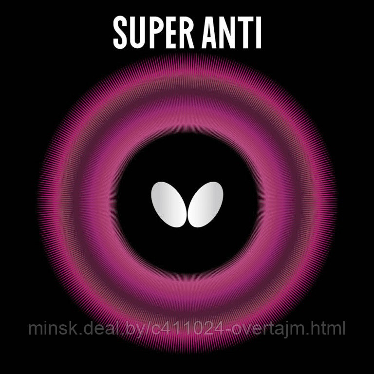 Накладка Butterfly Super Anti, 1.9мм, Красный