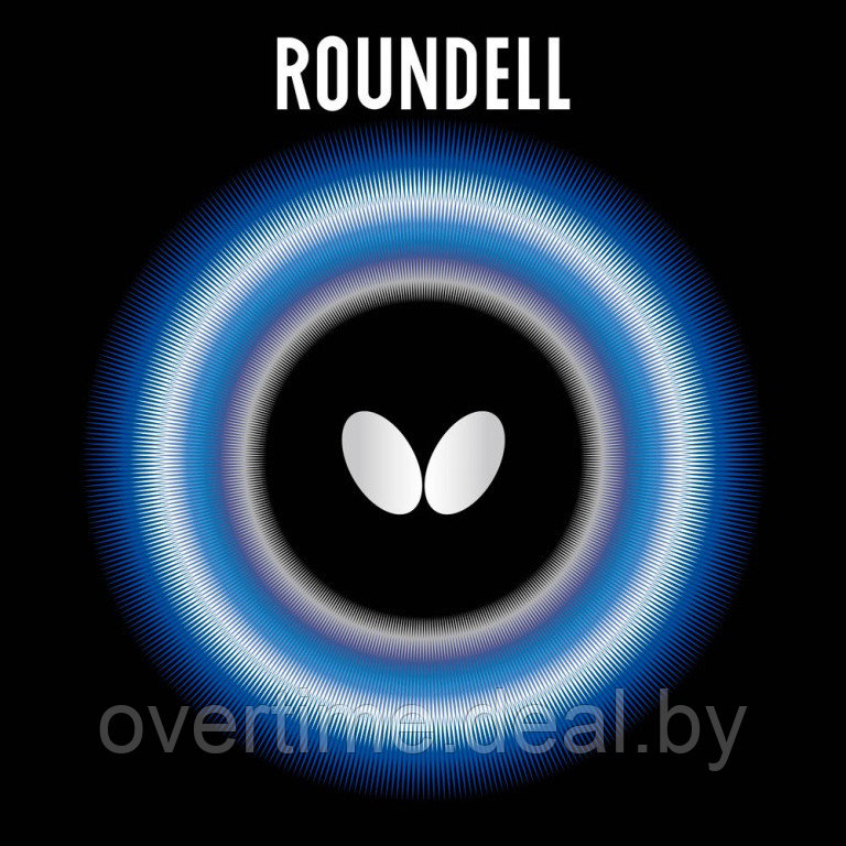 Накладка Butterfly Roundell, Красный, 2.1мм - фото 1 - id-p78882089