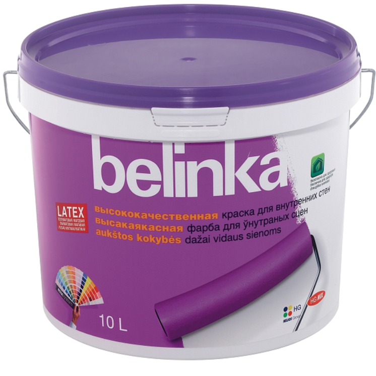 Краска для стен и потолков Latex B1 Belinka - фото 1 - id-p78873384