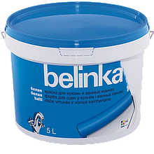 Краска для кухонь и ванных комнат Belinka