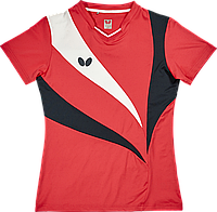 Рубашка н/т "NAOMI LADY", Красный, XL